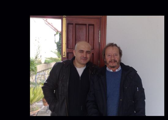 Con el maestro Victor Monge 'Serranito'